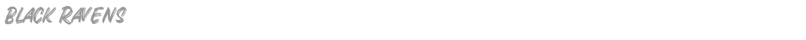 Black Ravens font preview